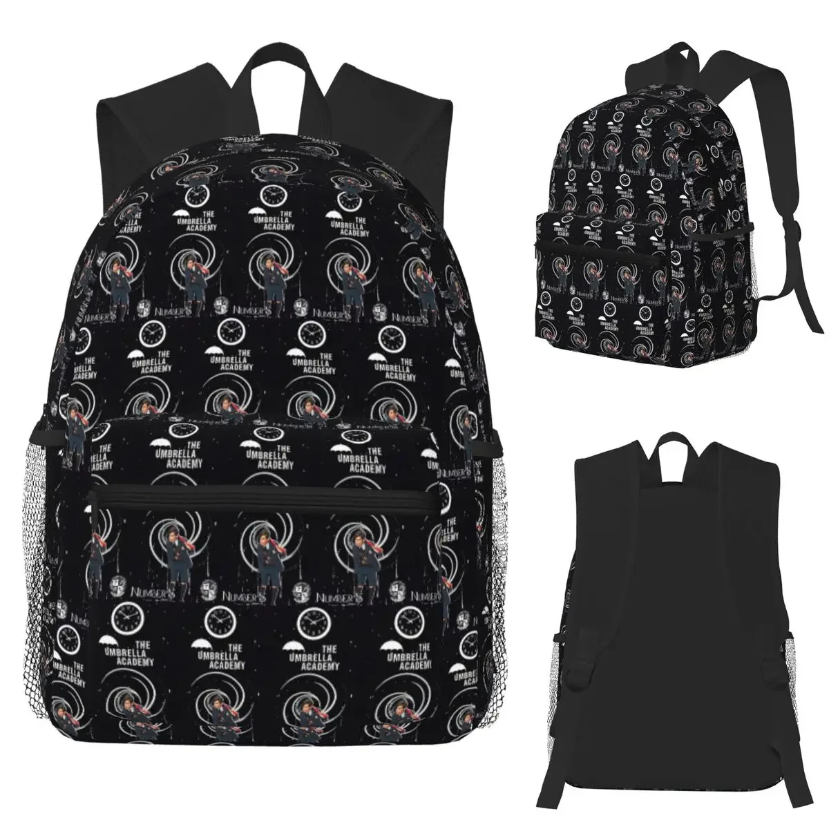 

TV The Umbrella Academy Student Backpack School Bag Hiking Travel Daypack for Men Women Fashion Bookbag Shoulder Bags