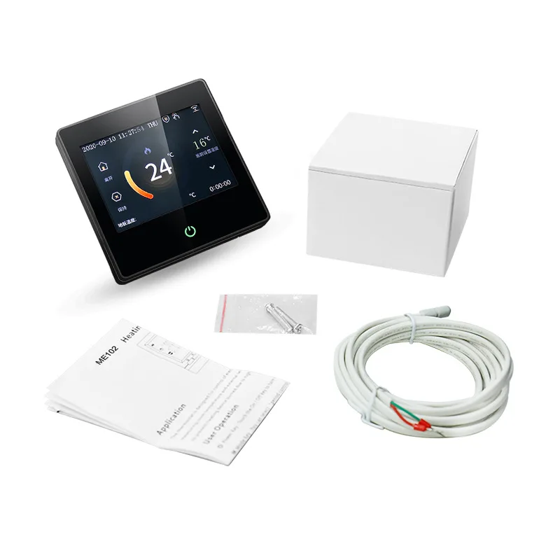 3.5inch Color Touch Screen Doodle WIFI Smart Thermostat Electric Floor Heating Water Wall-hung APP Voice Control