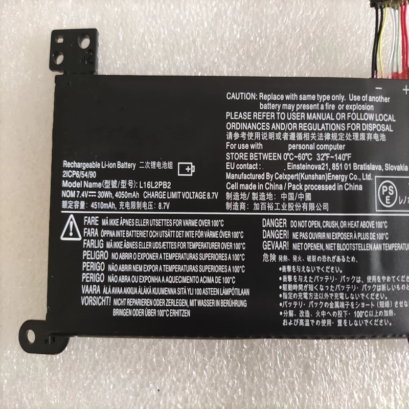 L16L2PB2 Battery For Lenovo Ideapad 320 330 14IAP 14IGM 14IKB 14AST 15AST 15ARR 15ABR 15IKB 15ISK 15IGM 17ABR 17IKB 17AST 17ISK