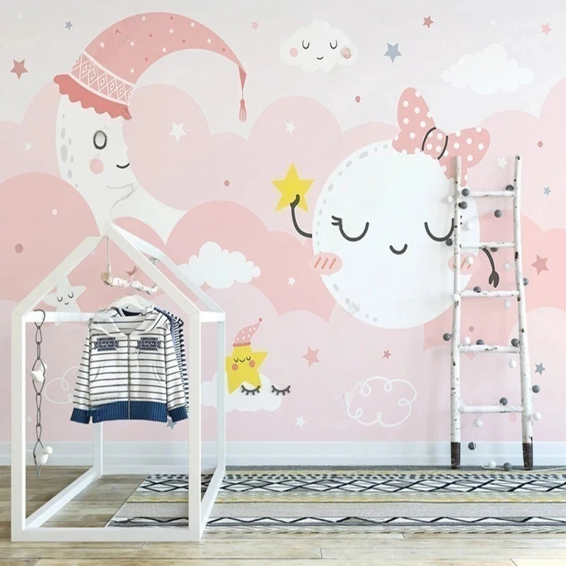 MU8082 Large Size Wallpaper Flamingo Modern Style 3D Photo Mural Living Room Sofa TV Backdrop Home Decoration Wall Papers