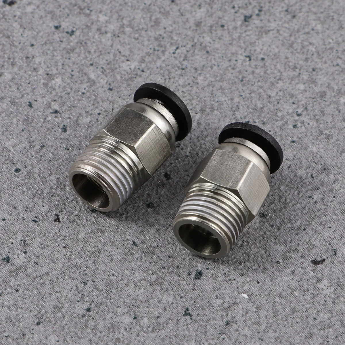 Ptfe Tubing Fitting Connector for 3D Printer Nickel Plated Male Straight Pneumatic