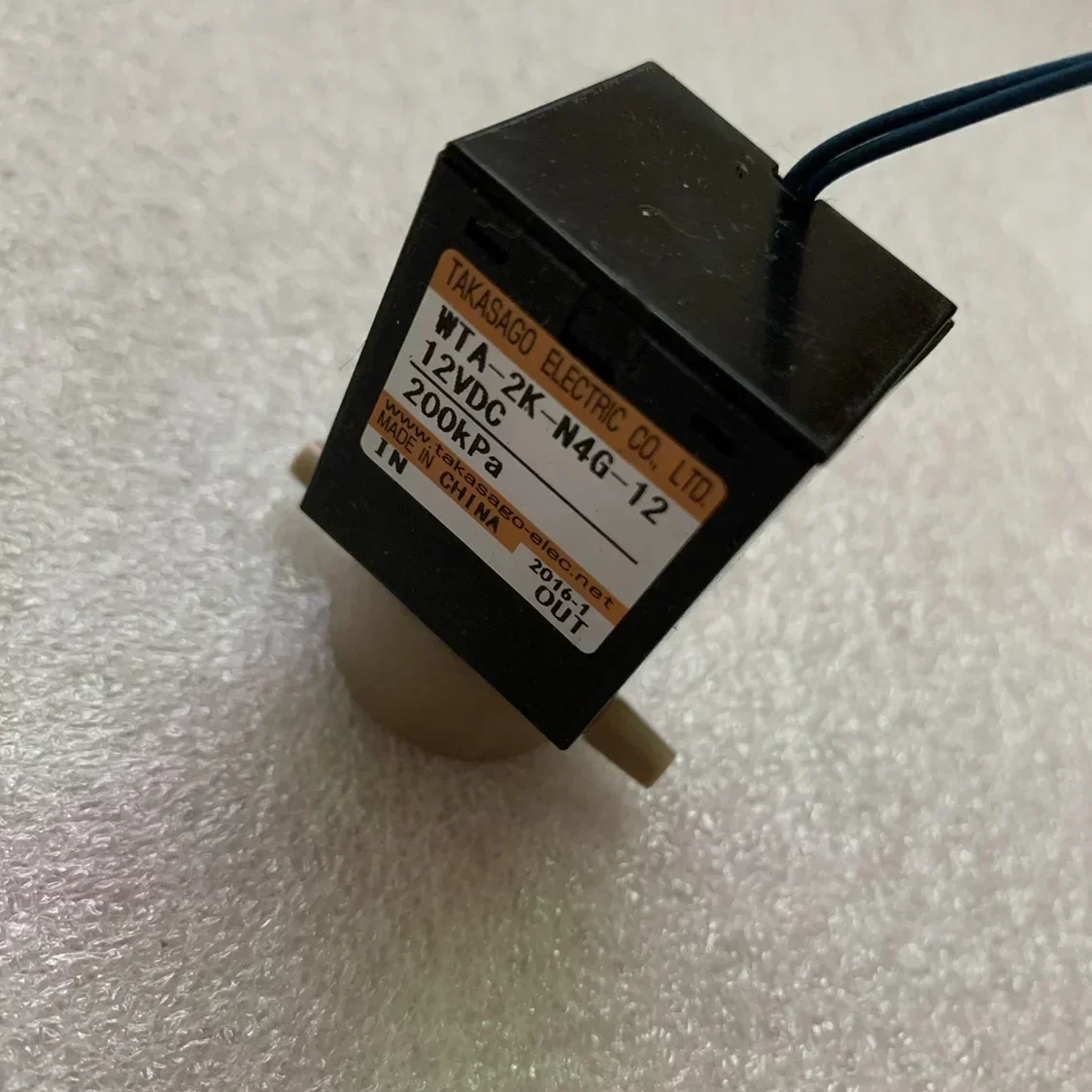 Japan TAKASAGO High Sand DC Two way Electromagnetic Valve WTA-2K-N4G-12 12VDC 200kpa