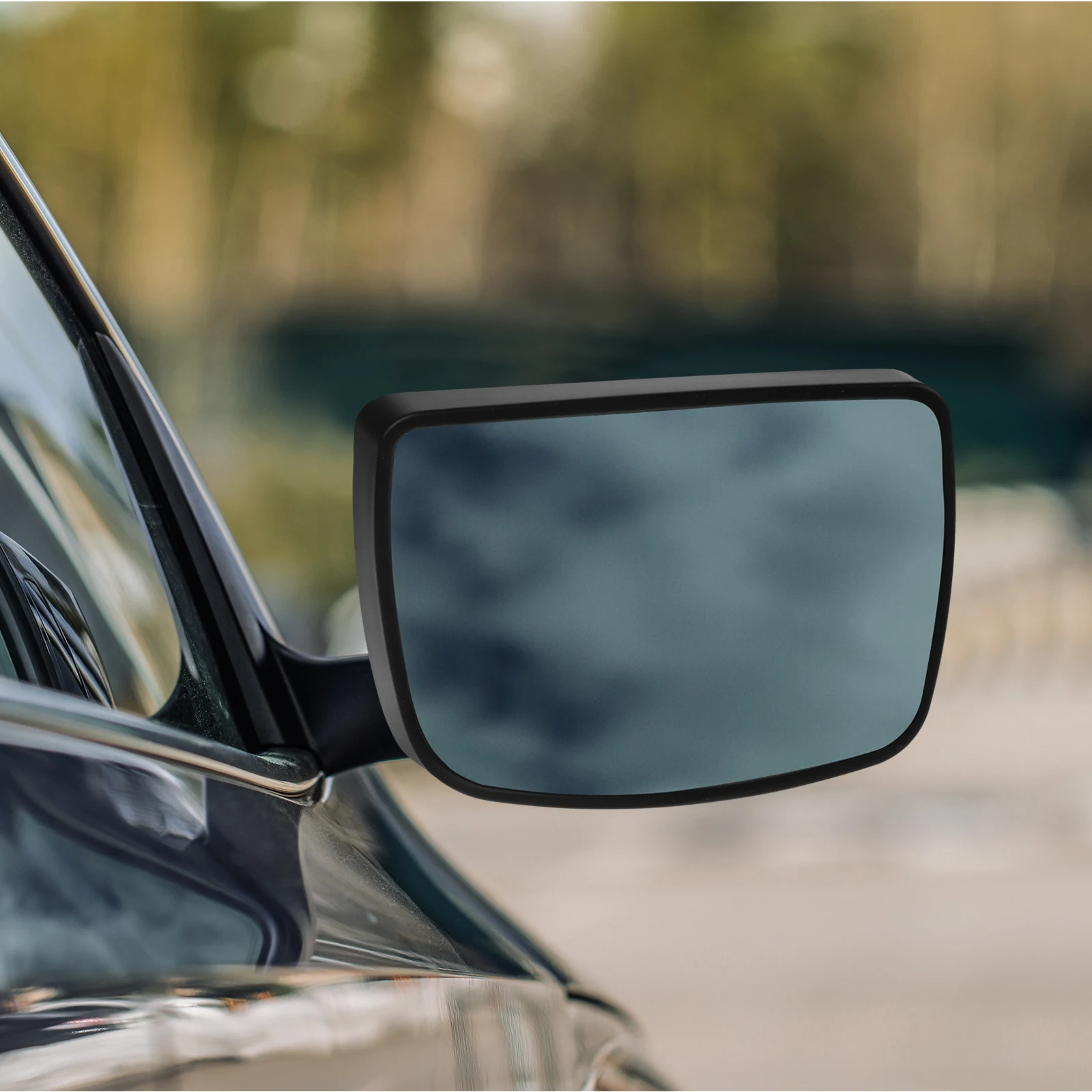 

1pcs Rearview Mirror Frame Decorative Ring for X5 E53 98-06 ABS Material Car Exterior Supply Mirror Housing Cover