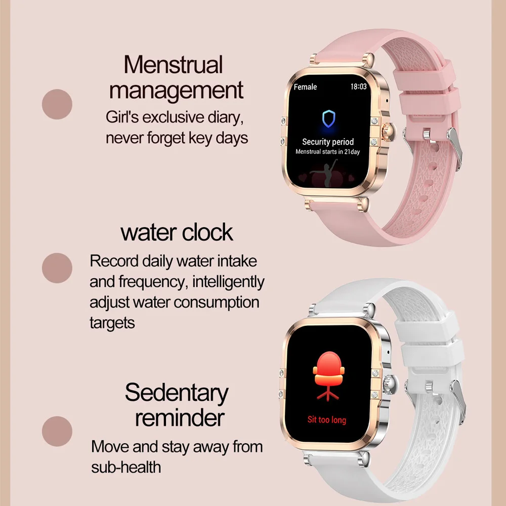 VALDUS VL52 PRO ساعة ذكية للزوجين بلوتوث مكالمة NFC معدل ضربات القلب ضغط الدم اللياقة البدنية الرياضة 2025 AMOLED 2 قطعة ساعة هدية