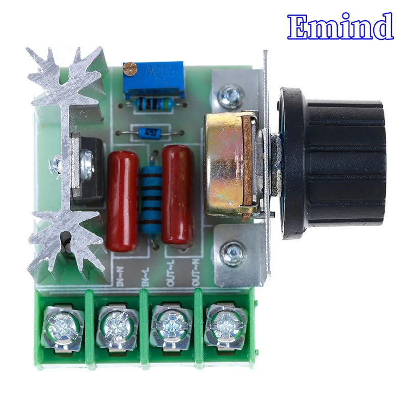 2/5/10/20/50Pcs 2000W Voltage Regulator High Power Speed Regulator Temperature Adjustment Light Adjustment Imported Thyristor