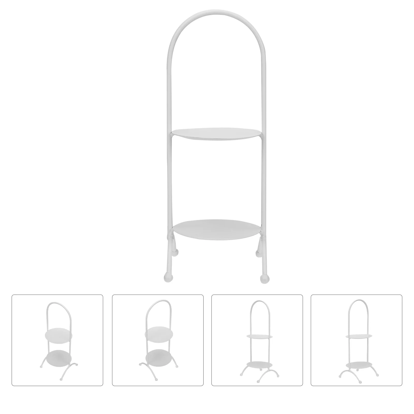 

1Pcs Iron Cake Stand Space Saving Cupcake Dessert Display Wedding Party Decor Eco Friendly Safe Cake Rack Wedding Party Decor