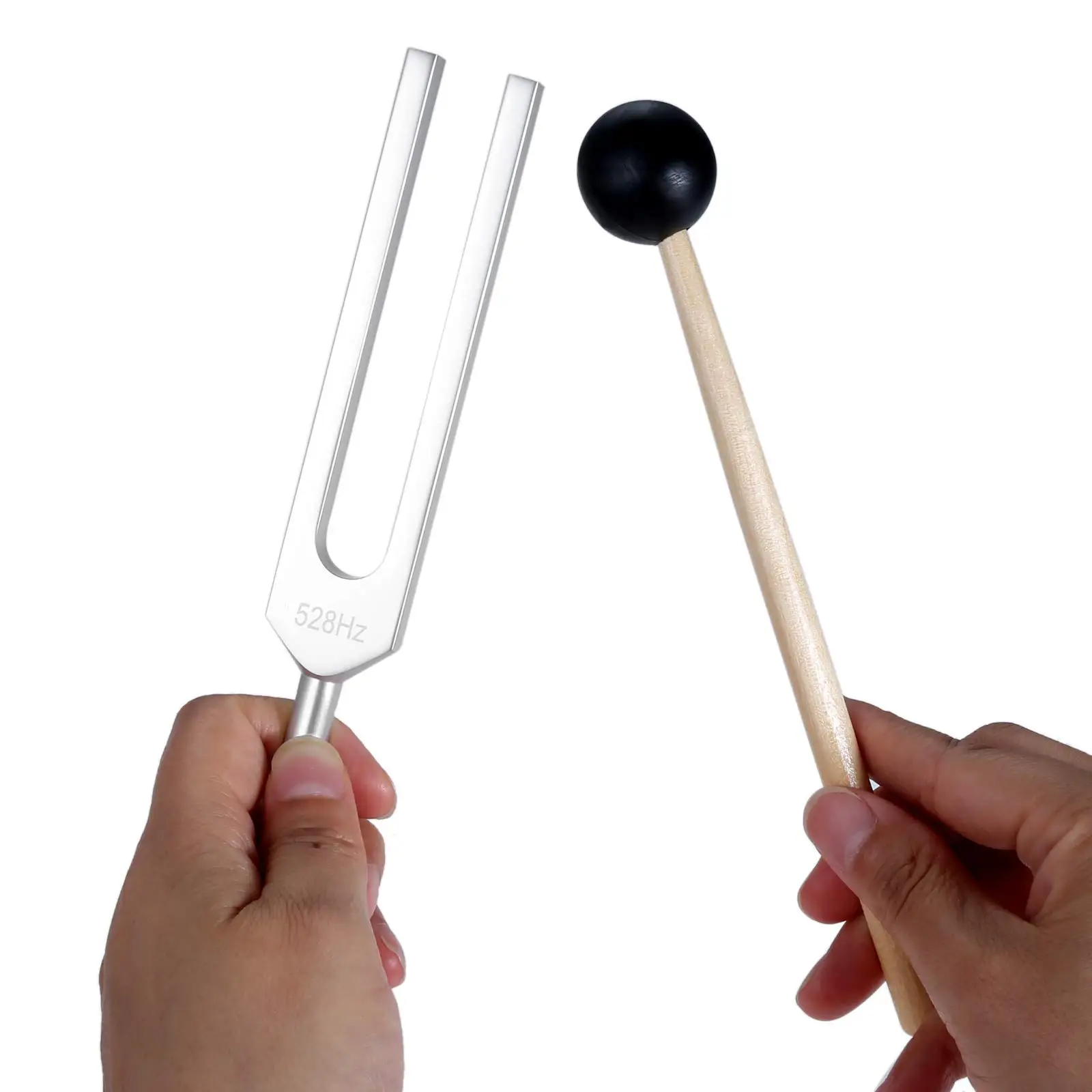 Miwayer 528Hz Tuning Fork, Love Frequency Sound Healing Instrument for DNA Repair, Meditation & Miracles