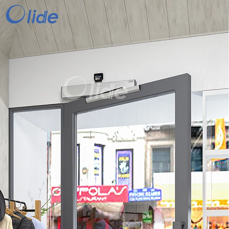 

Olide Automatic Swing Door Operator with Passive infrared Motion Sensor, Touchless Remote Control Door Opener