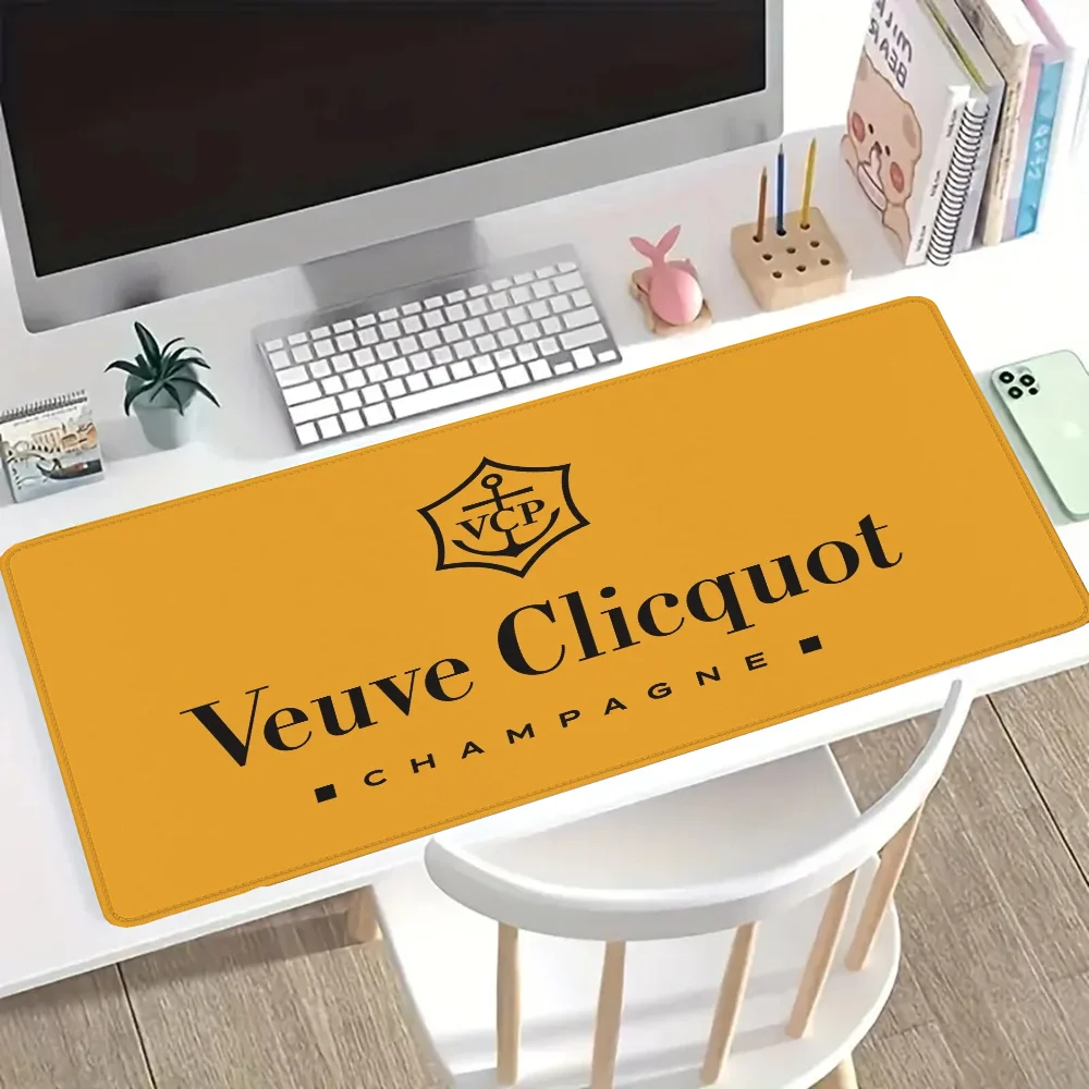 Laumango V-veuve Clicquot-C Mausepad Mouse Gaming Accessories Extended Pad Mousepad Gamer Deskmat Rubber Mat Mats Keyboard Pc Ca