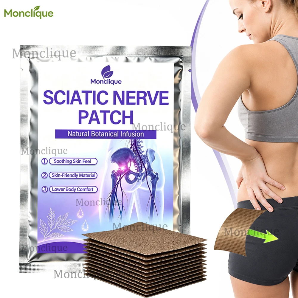 Hip Hot Compress Waist Hip Thighs Soothing Nursing Pad Non-woven Fabric Breathable Relax Muscles Promotes Blood Circulation