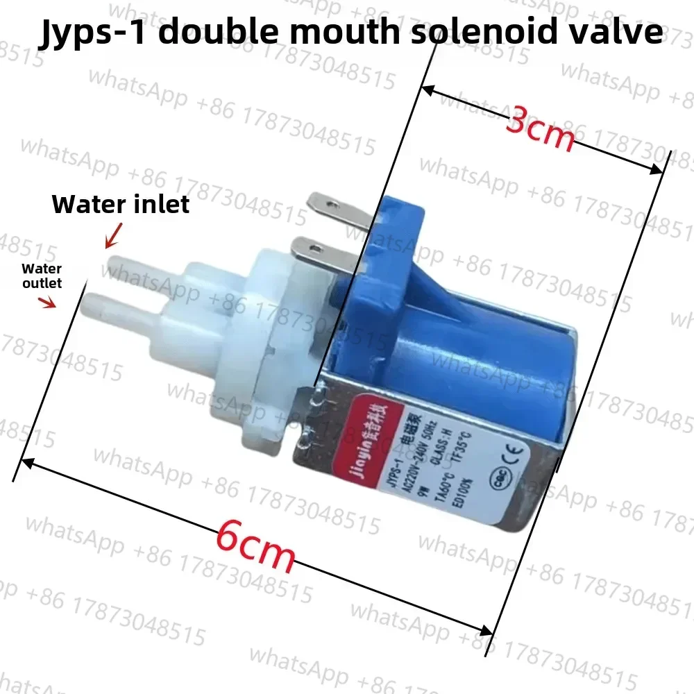 1 Uds JYPS-1 9w bomba electromagnética de doble cabezal para plancha doméstica fregona de vapor mini plancha colgante de mano