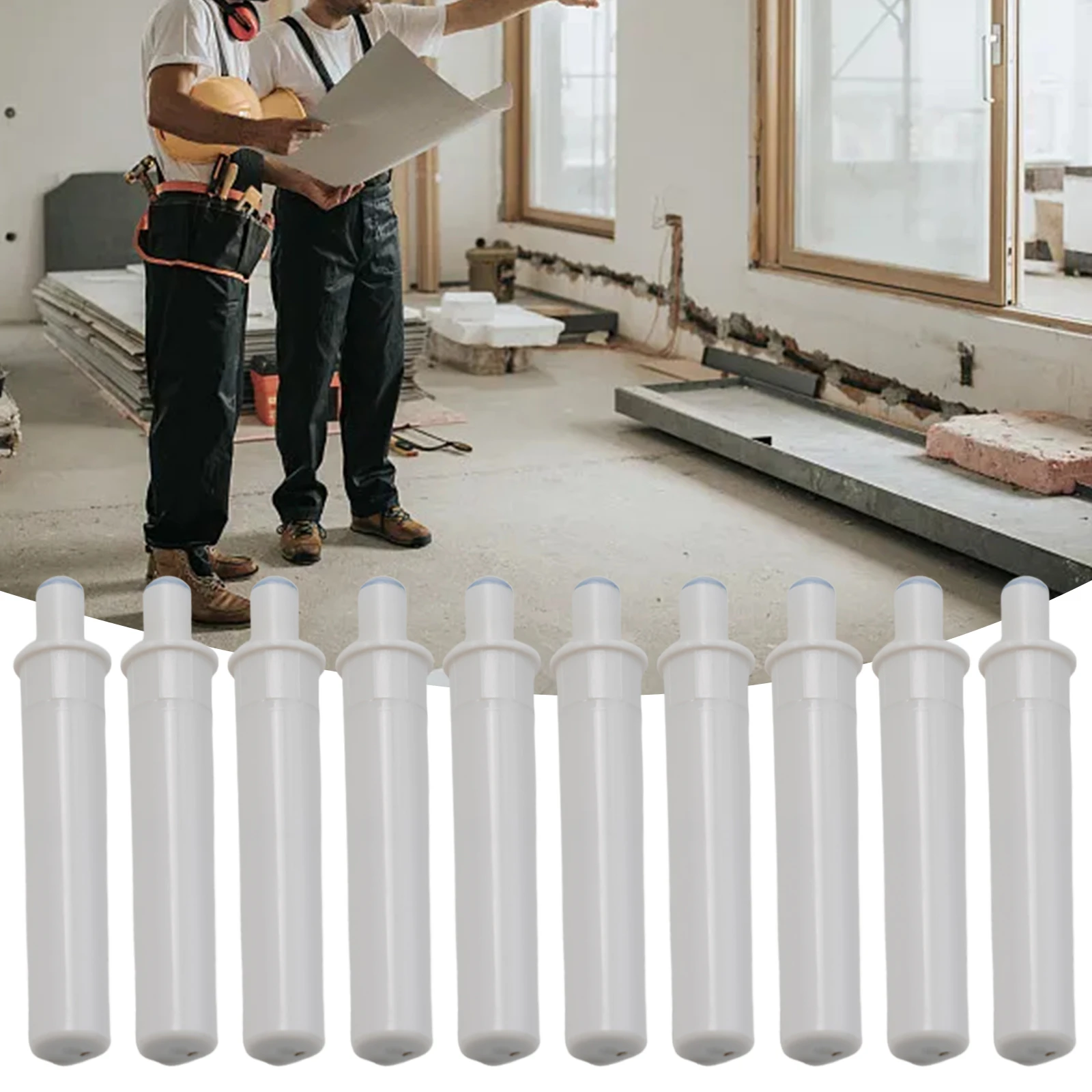 Kualitas Tinggi Peredam Sistem Peredam Penyangga Menangkap Pintu Kabinet Berhenti Engsel Kabinet Laci Peredam Laci 10 Buah Plastik ABS