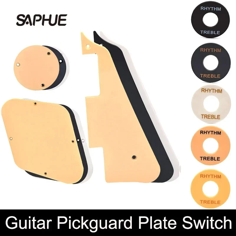 

LP Electric Guitar Pickguard Plate Pickguard /Cavity /Switch Covers/Pickup Selector Plate for GB LP Electric Guitarra