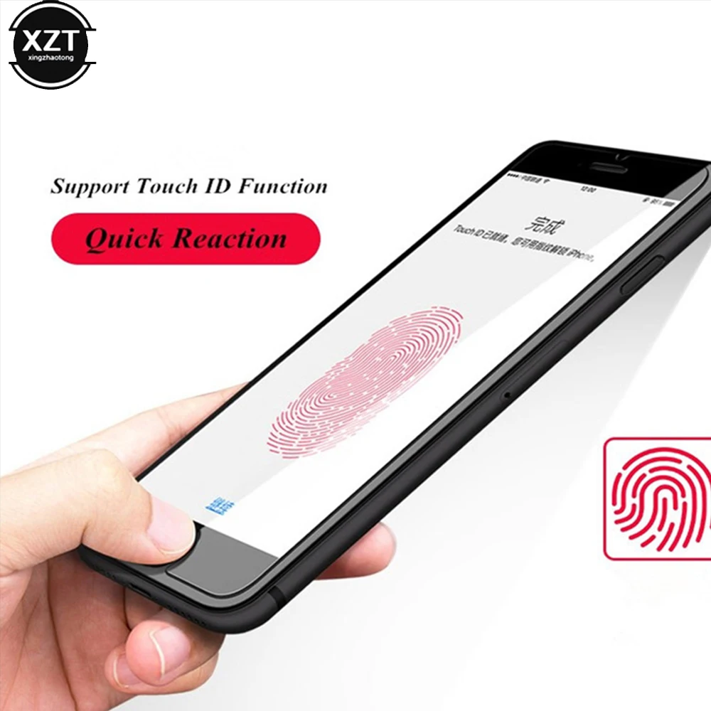 Mobile Phone Button Sticker for iPhone 8 7 6 6s 5 5s Fingerprint Touch ID Recognition Button Anti Sweat Protector for iPad