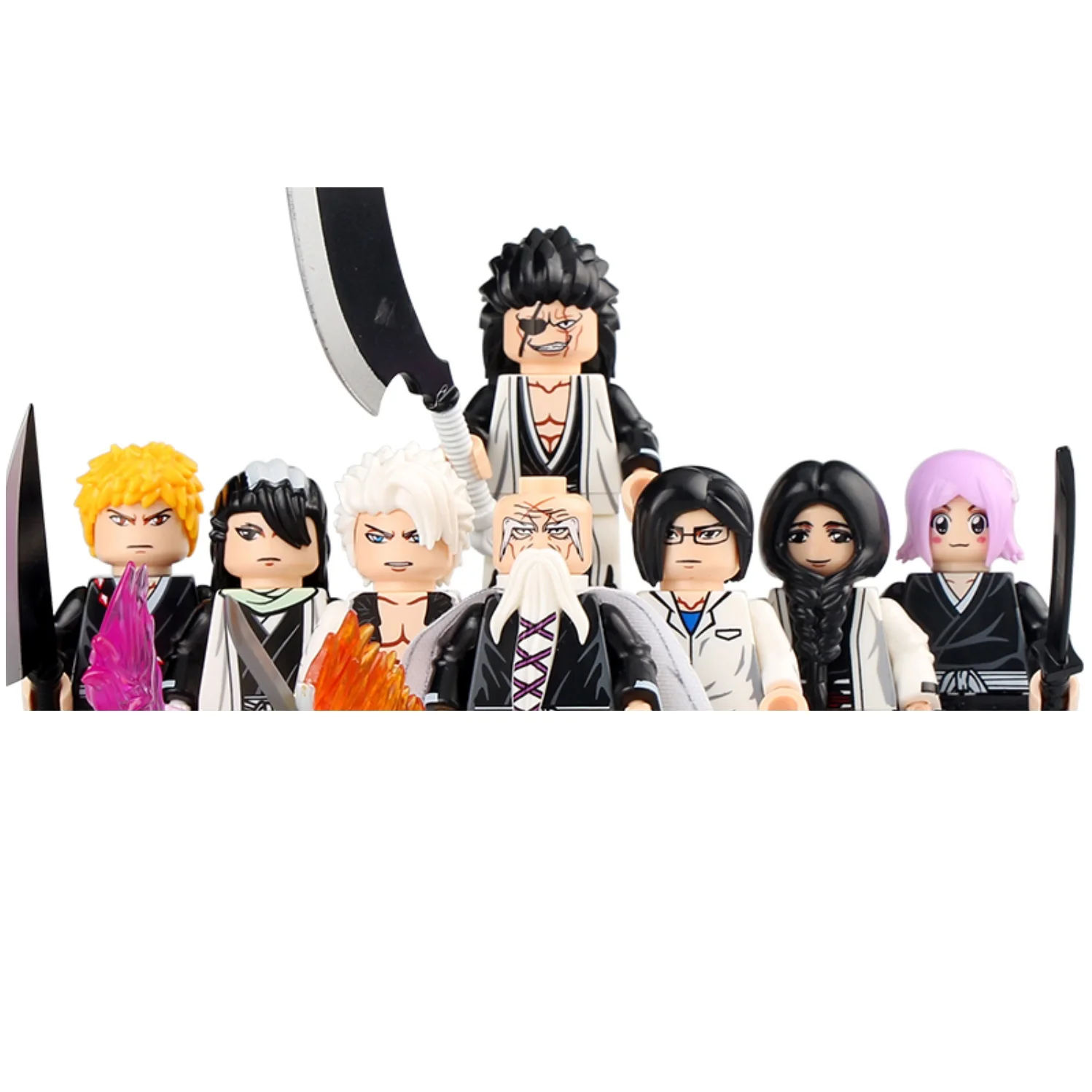 KDL816 KDL824 KDL820 WM6164 Shinigami BLEACH ensemble blocs de construction Mini figurine jouets