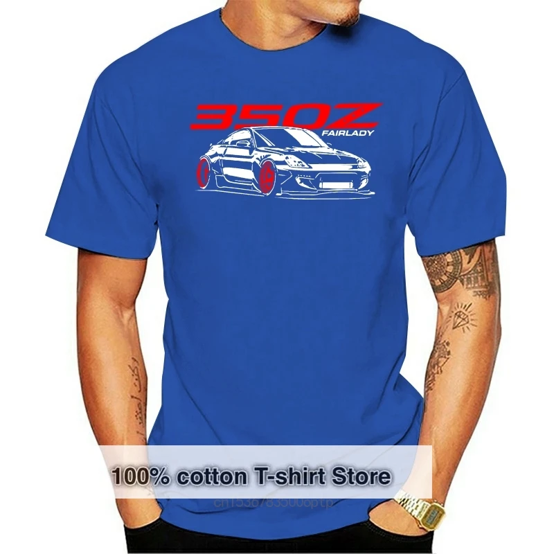 

350Z Car T-Shirt Mens Racing Performance Brand Fashion Tee Shirt