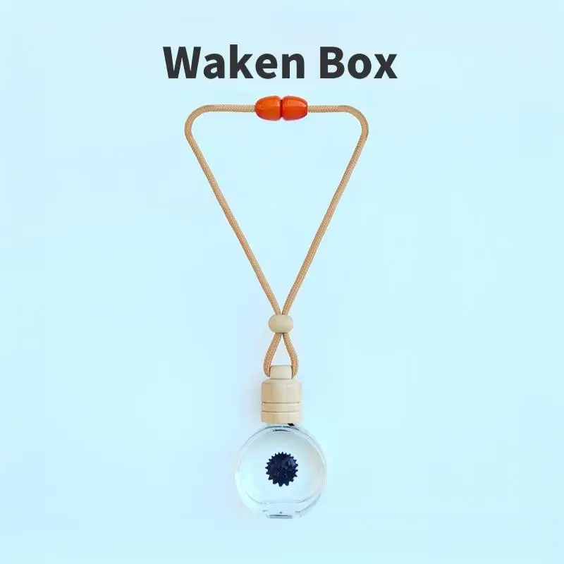 Black Tech Magnetic Fluid Pendant Toy Ferrofluid Fidget Necklace Stress Relief Ornament Present