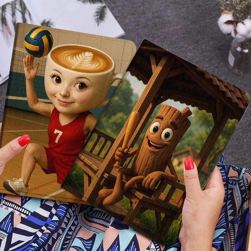 

Capybara Balerina Tung Sahur Gift For Xiaomi Redmi Mi Poco Pad 2 5 6s 7 7s Ultra Pro Max 14 12.4 12.1 inch Soft Tablet Case