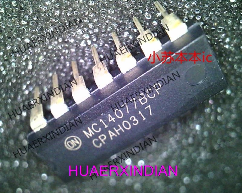 Новинка, оригинальный mc14077p10 MC14077 DIP-14, гарантия качества