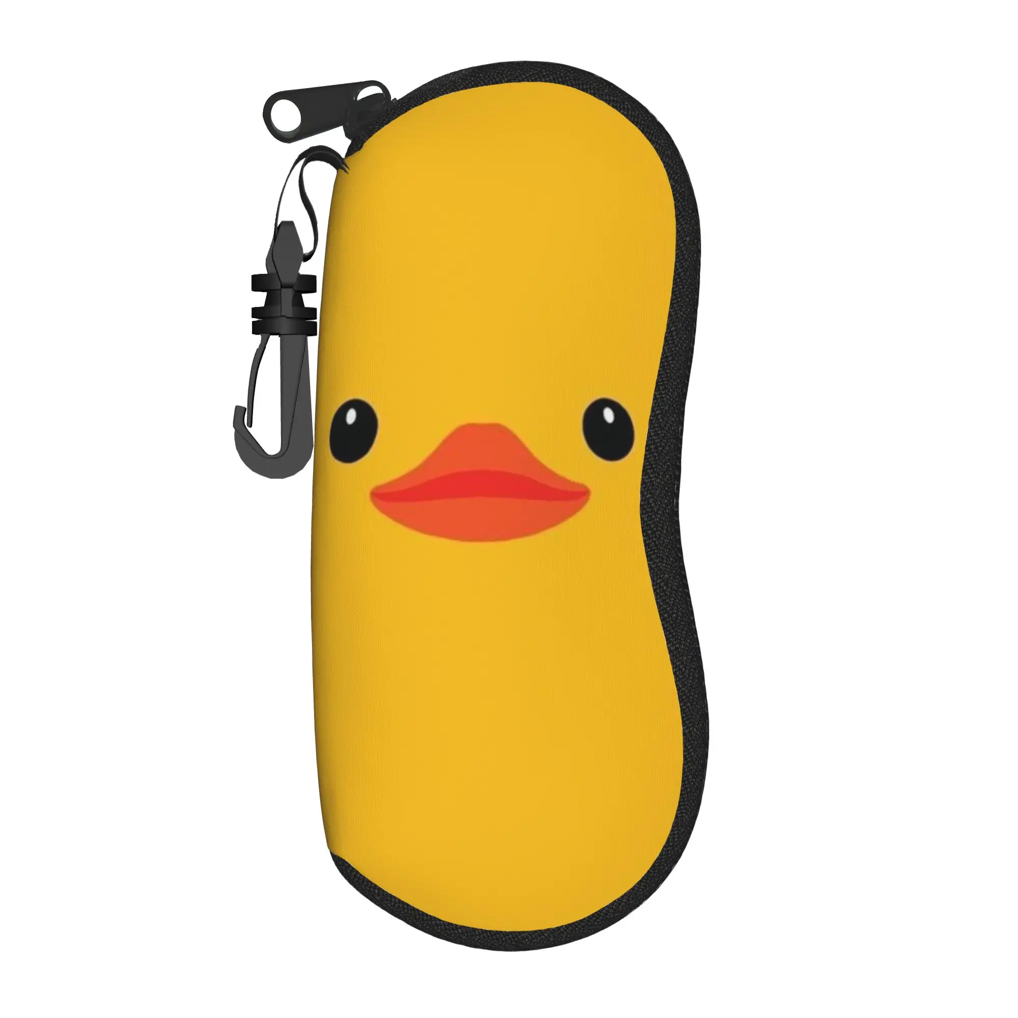 Harajuku Cartoon Glasses Case cartoon yellow duck shower Accessories  Box  Eyewear Box Cartoon Eye Contacts Case