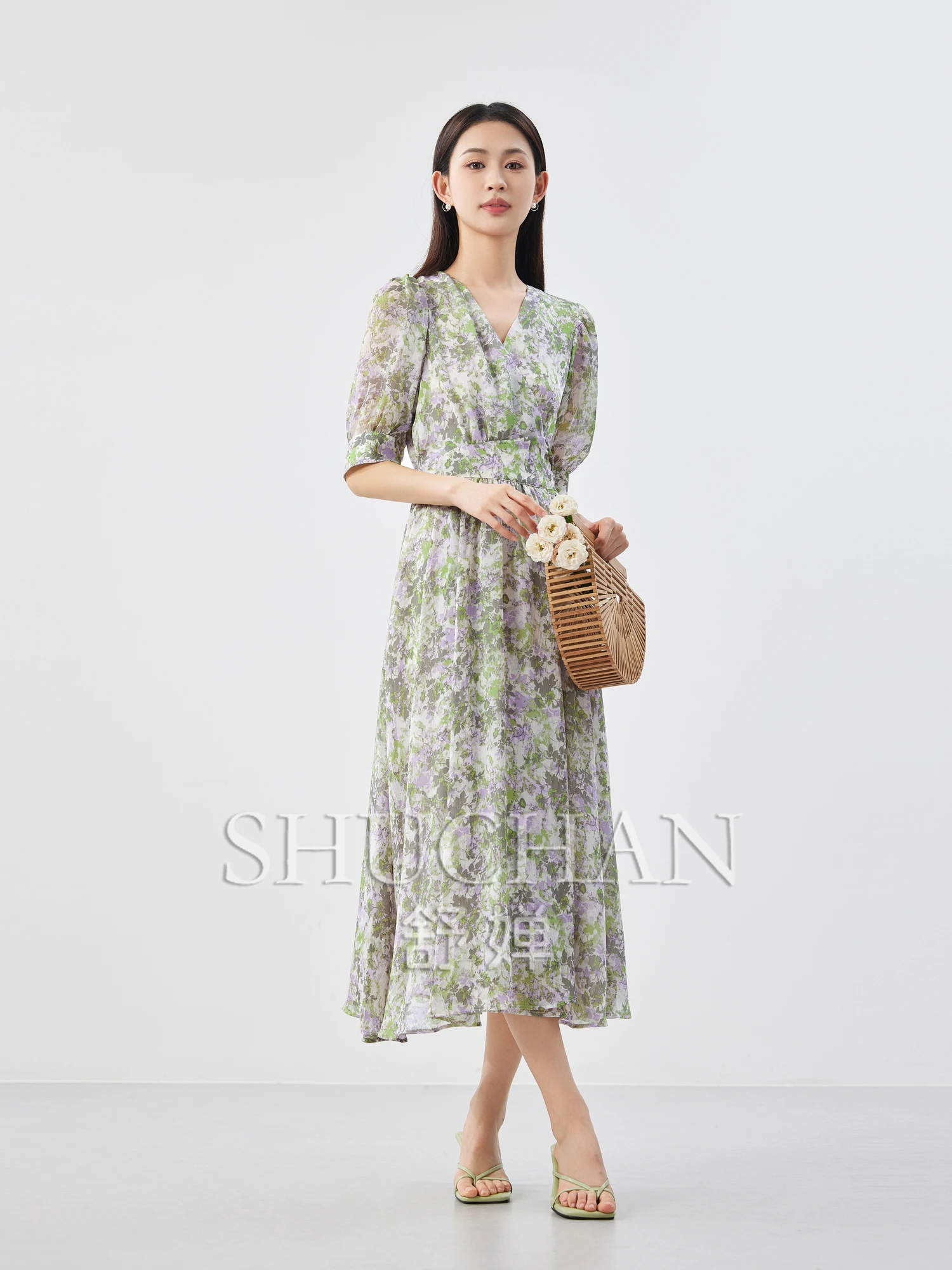 

Summer Dress Women 2024 Polyester Maxi Dresses for Women Ankle-Length Long Dresses for Women