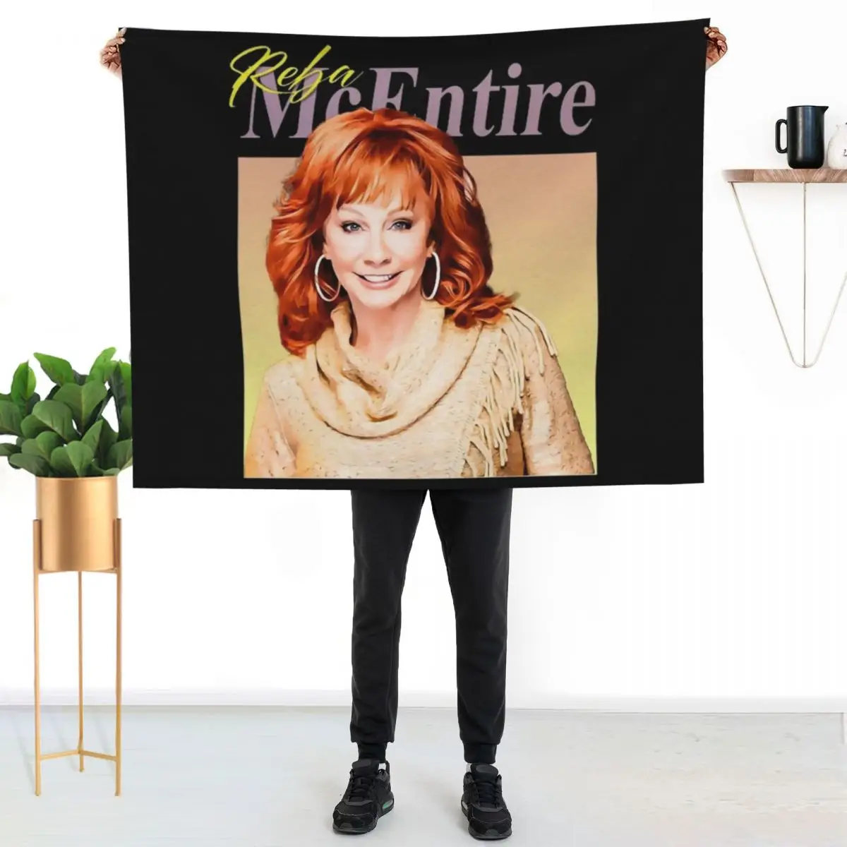 

Rébà music Mcéntìré (4) Throw Blanket Spring Fall Cozy Throw Blanket for Couch