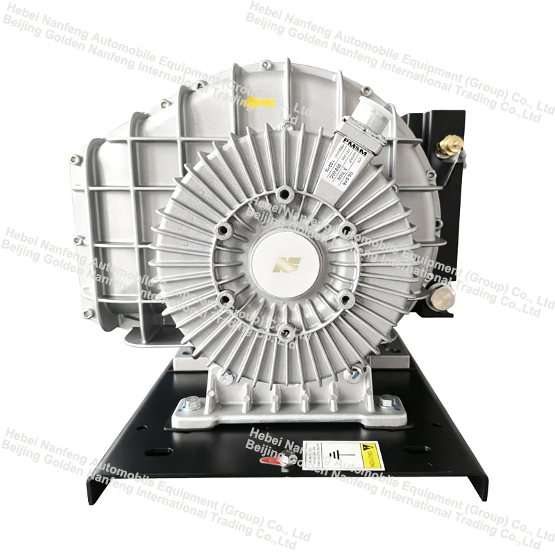 NF Low Noise AC380 4KW Forced air Cooling Electric City Bus Oil-free Scroll Air-cooled Air Compressor