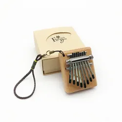 Miwayer Mini Kalimba 8 Key Thumb Piano 8-tone Finger Piano Instrument Portable Exquisite Gift Set for Kids