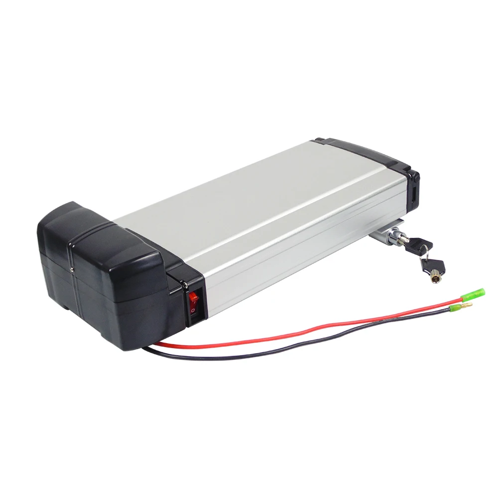 24V 36V Rear Rack Battery Pack 10.4Ah 13Ah 15Ah 17.5Ah 20Ah 250W 350W 500W Electric Bike Rear Carrier Batteries