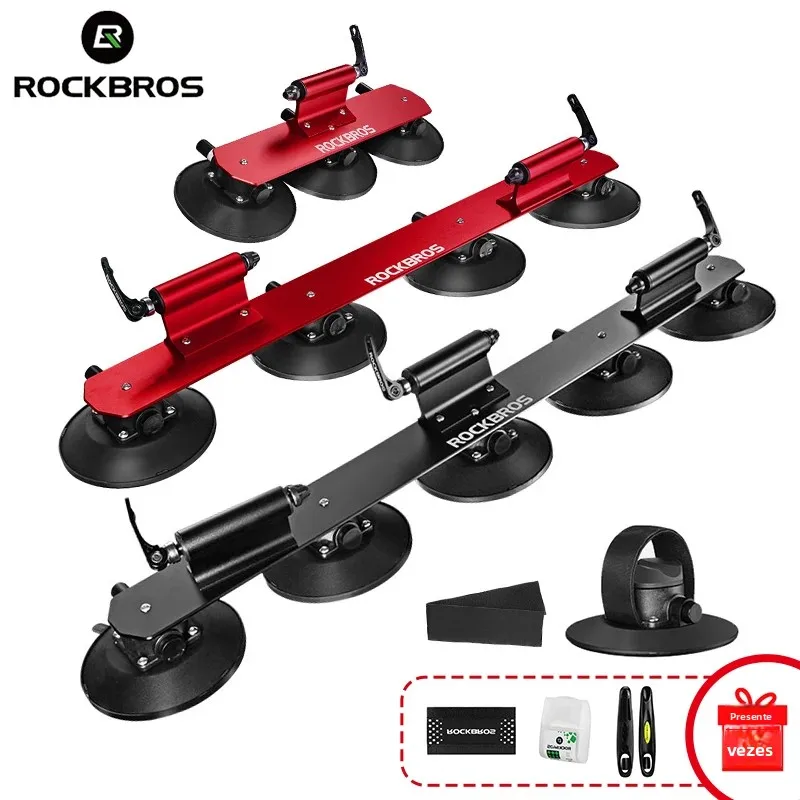 Rockbros sucção a vácuo telhado de bicicleta rack para carro mtb rack de bicicleta otário carro telhado estrada mountain bike suporte universal