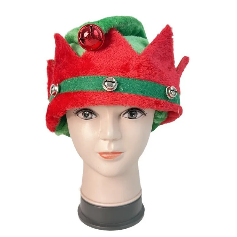 Grenzüberschreitende Party Tanz Elf Hut Weihnachtsmütze Halloween Kostüm Hut Plüsch Hut