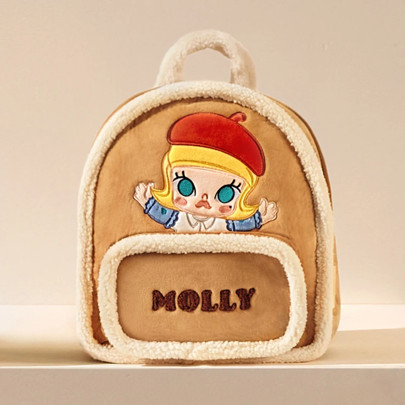 Bag Classic Series Molly Suede Backpack Plush Bag Trend Fashion Peripheral