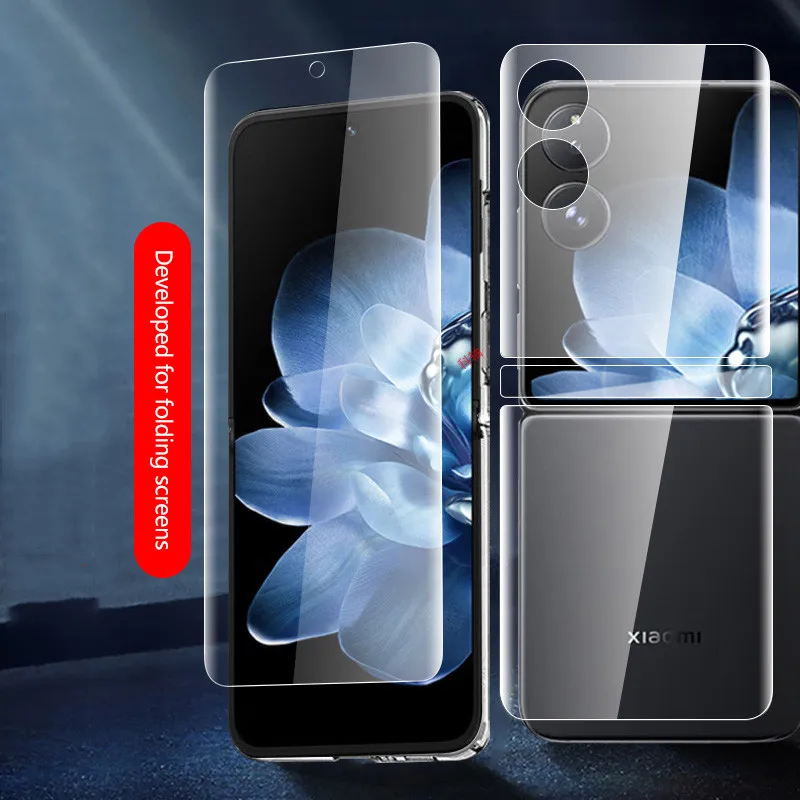 4 in 1 Full Cover Hydrogel Film For Honor Magic V Flip 2 5G Screen Protector Films Not Glass For Honor Magic V Flip