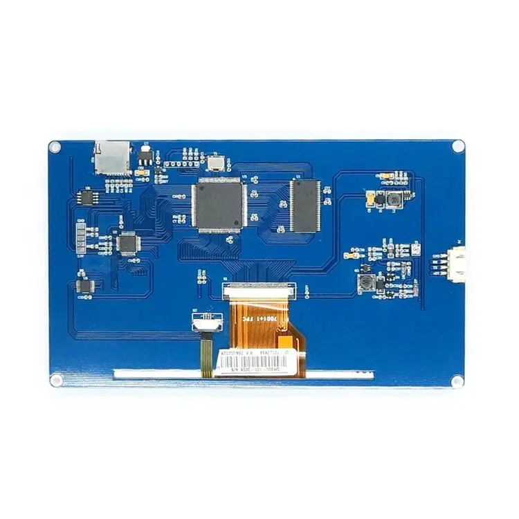 NX8048T070 7 inch human-machine interaction interface HMI English version kernel