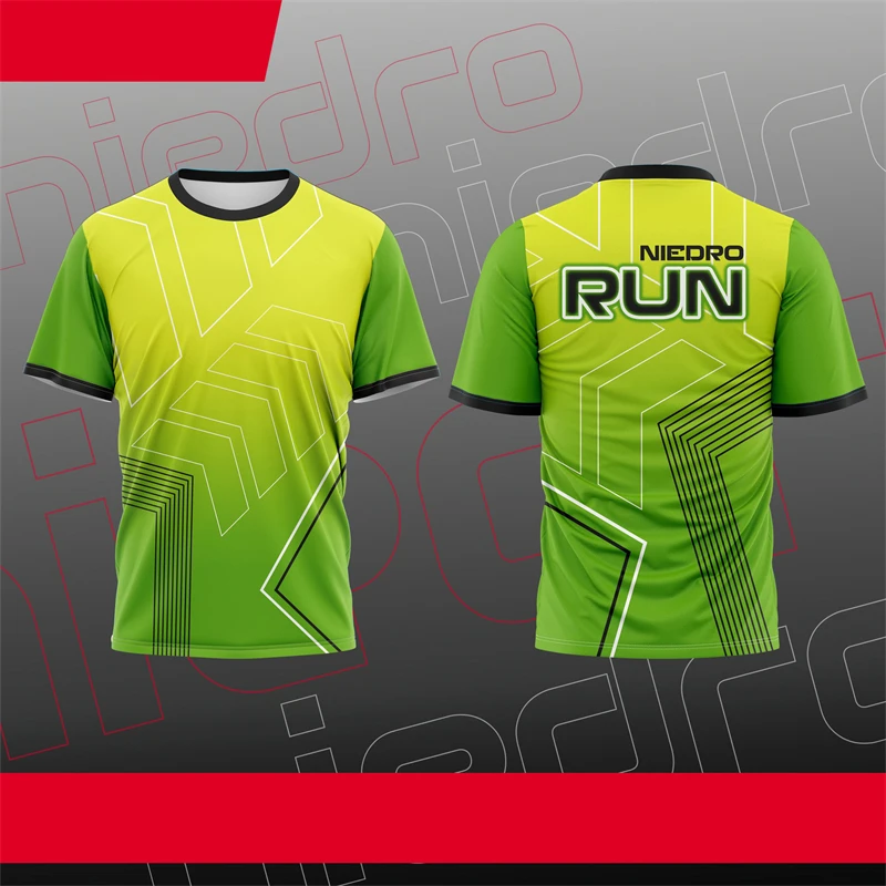 Fashion Running Sports T Shirts Summer Quick Dry Outdoor Fitness 3D Printed T-shirts Trend Oversized Breathable Tracksuit Tees