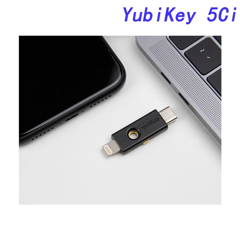 YubiKey 5Ci WebAuthn, FIDO2 CTAP1, FIDO2 CTAP2, uniwersalny współczynnik 2 (U2F), karta inteligentna (kompatybilny z PIV)