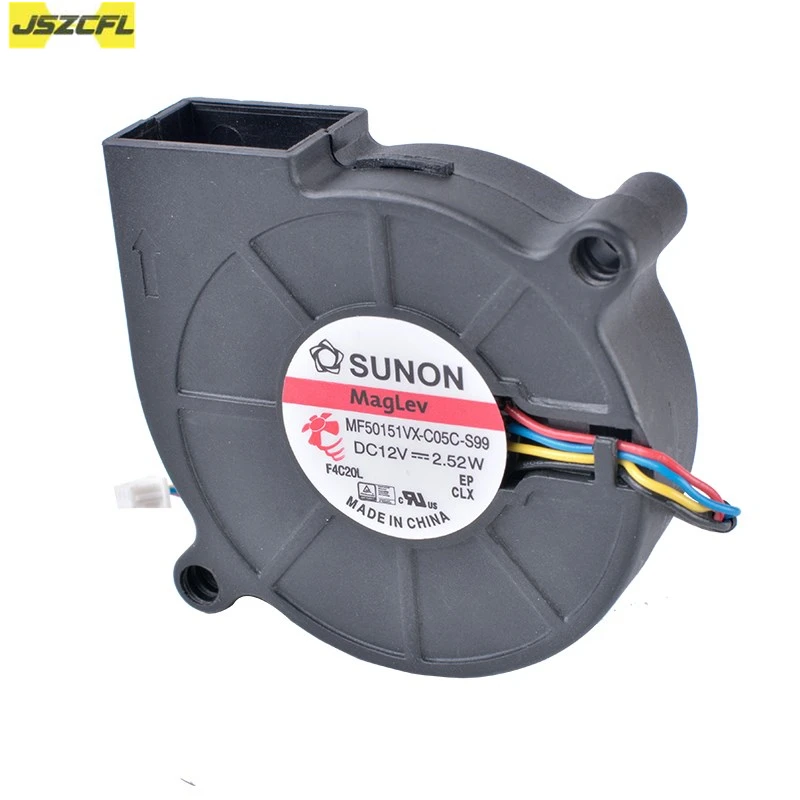 1 قطعة ل SUNON MF50151VX-C05C-S99 5 سنتيمتر 5015 12 فولت 2.52 واط 4-سلك العارض منفاخ مروحة
