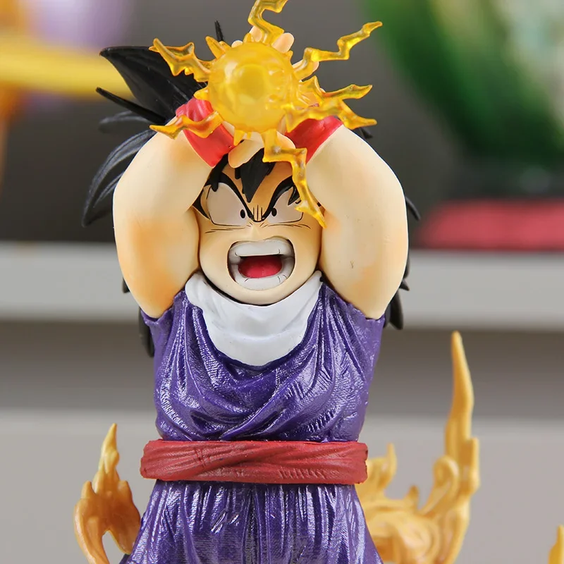 Figurki Hot Dragon Ball Son Gohan figurka 18cm Anime Gohan figurka modele z pcv Gk statua zabawki ozdobne kolekcjonerska lalka prezent