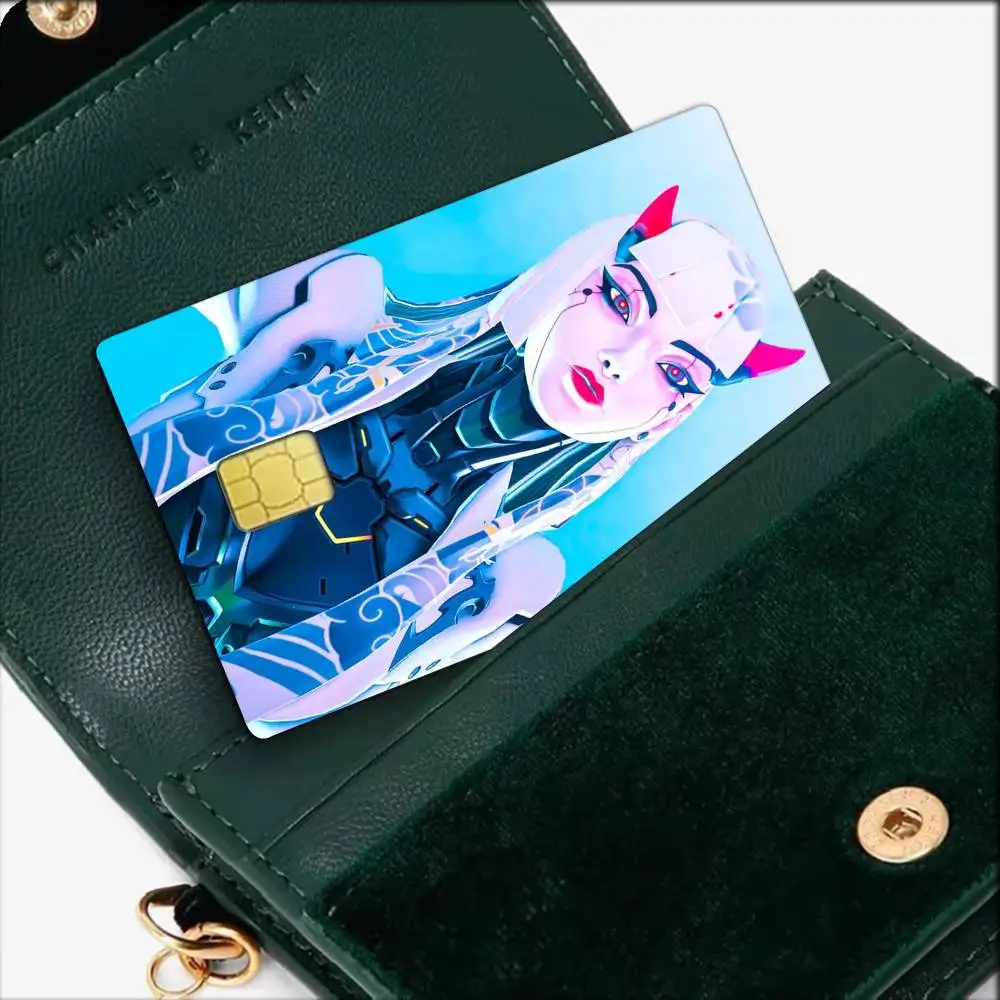 Shion Overwatch Throw   Waterproof Film Skin Cover Credit Card Stickers Debit Front Bank Bus Pass