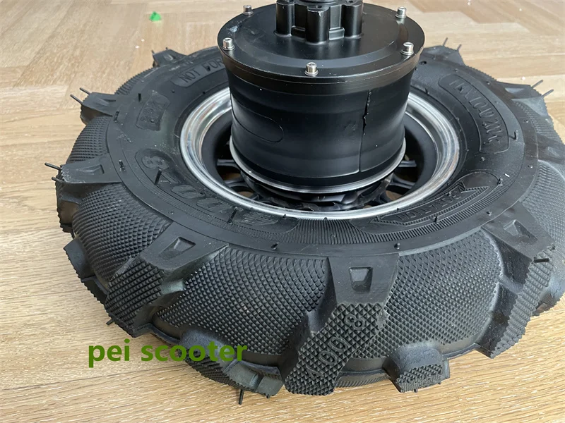 16\'\' Tyre Single Axle Gear Hub Motor,High Torque,Low Speed for Scooter wheelbarrow robot wheelchair phub-wbf