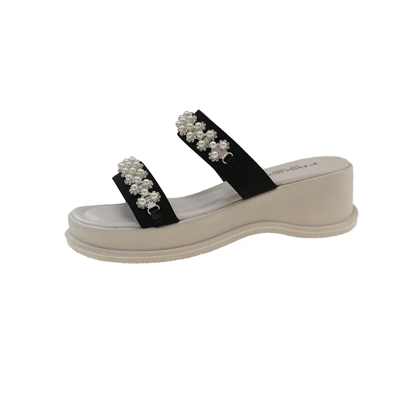 Halbschuhe Rome Stoff Hufabsätze PU Halbschuhe Rome Stoff PU Huf