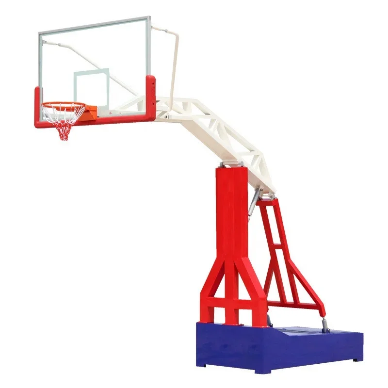 

zz FIBA standard outdoor basketball stand hoop system moveable basketball hoop stand with backboard for adults