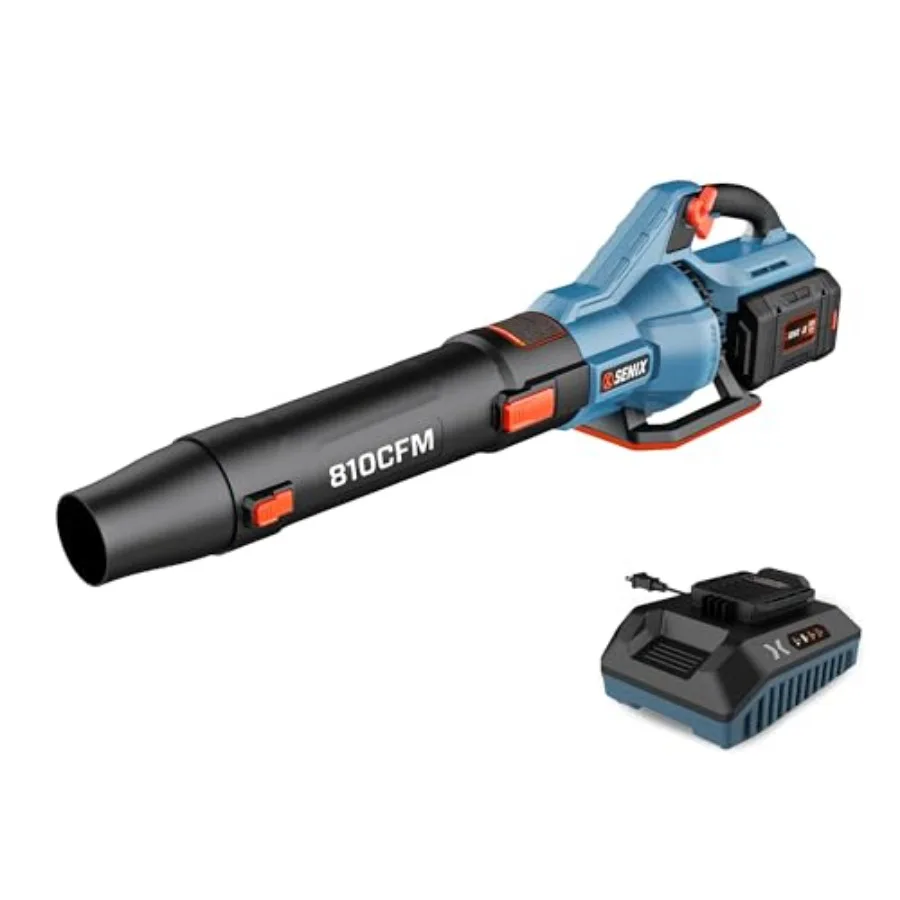 

Аккумуляторная ручная воздуходувка X6 60 В Max* с максимальной производительностью до 810 CFM и скоростью 170 миль/ч, с регулируемой скоростью и круиз-контролем, легкая, в комплекте с аккумулятором 4.0 Ач.