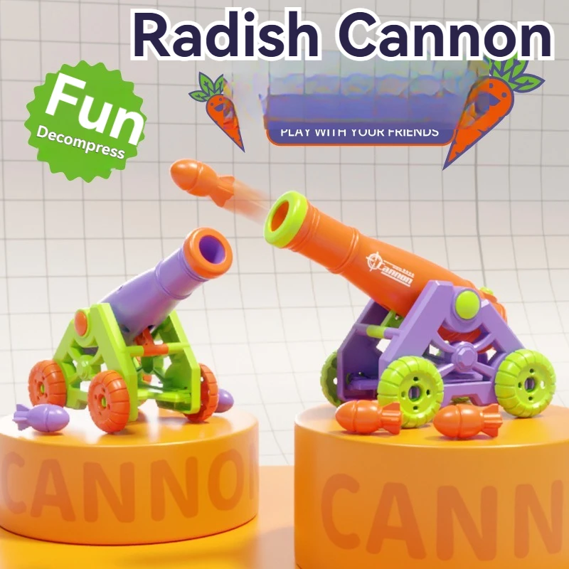 

Children's Toys, Educational and Fun Toys, Mortars, Radish Cannons, Stress-Relieving Projectiles, Rocket Launcher Models