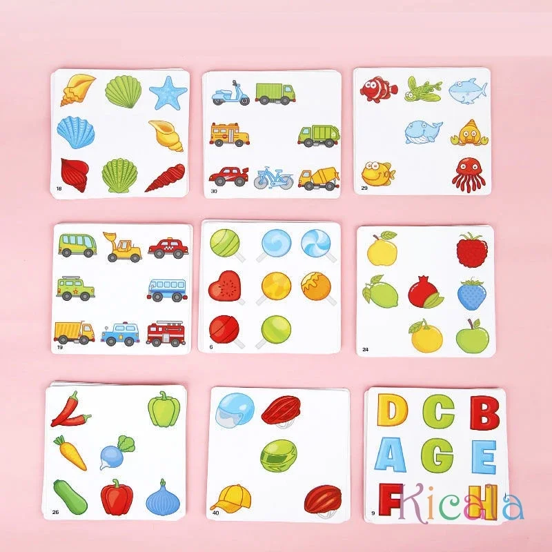 Crazy Push Music Card Pairs Game Educational Strategy Game for Kids Color Sorting Fun Chess Board Game for Family Entertainment