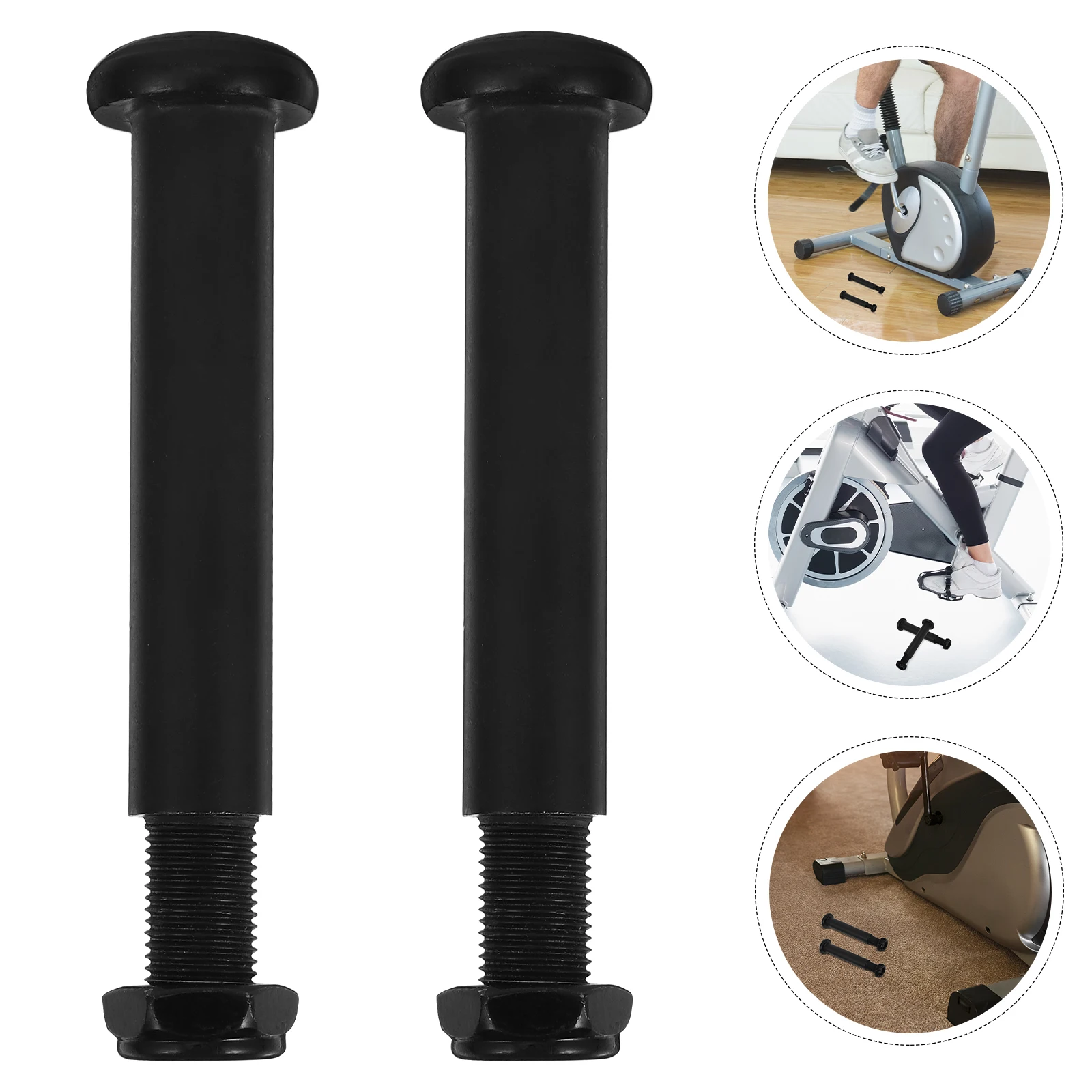 

1 Pair Pedal Axles Bolts for Spinning Bikes Elliptical Fitness Equipment Parts Accessories Sturdy Material Great