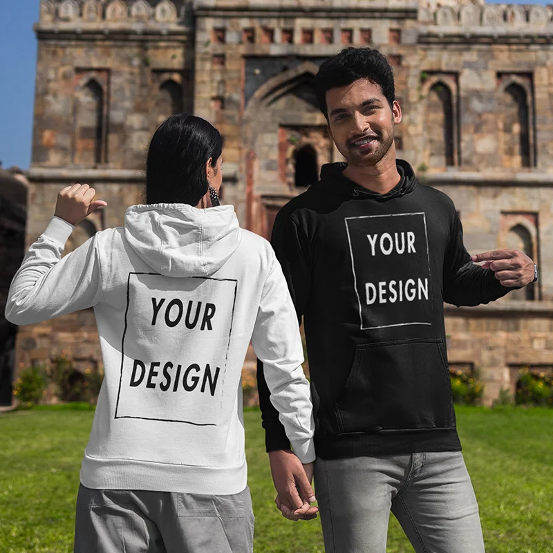 هوديس مخصصة للرجال والنساء بأكمام طويلة عالية الجودة مقنعين DIY صور أو نص هوديس سميكة يتم شحنها من الولايات المتحدة