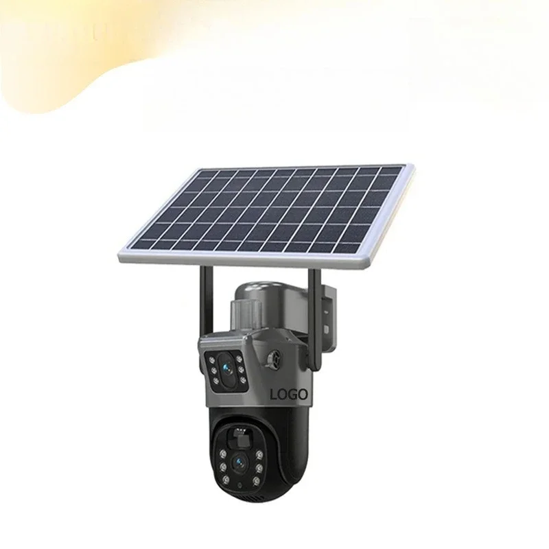 

DurableDual Screen Camera High Definition Outdoor 360 Panoramic Wireless Wifi Surveillance Camera