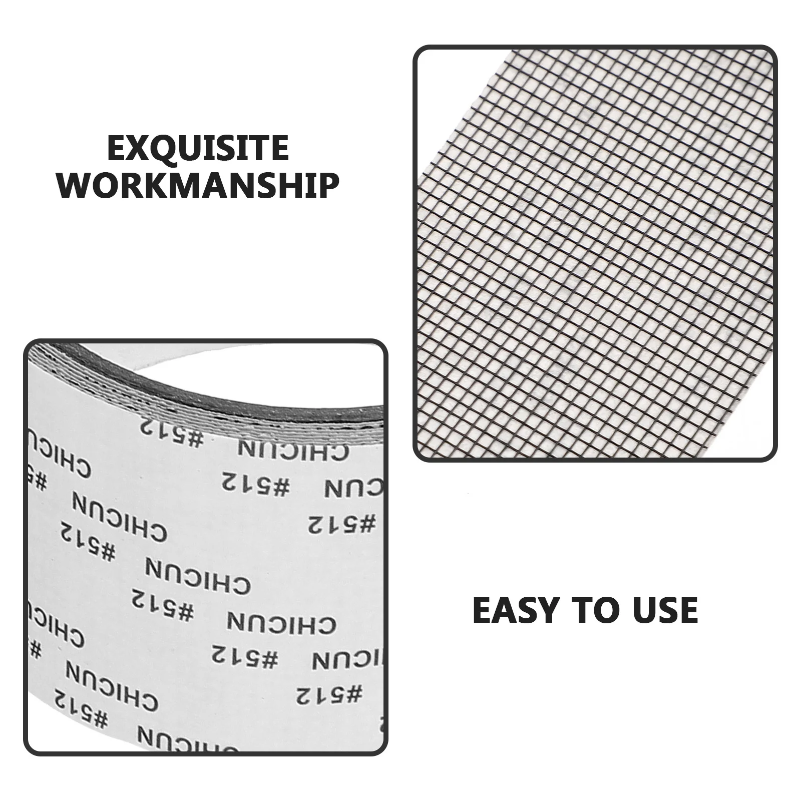 

2 pcs 1 Bag Durable Window Repair Nets Fly Professional Patches Screen Nets For Home Office Door Fly Screen Patch Hardware