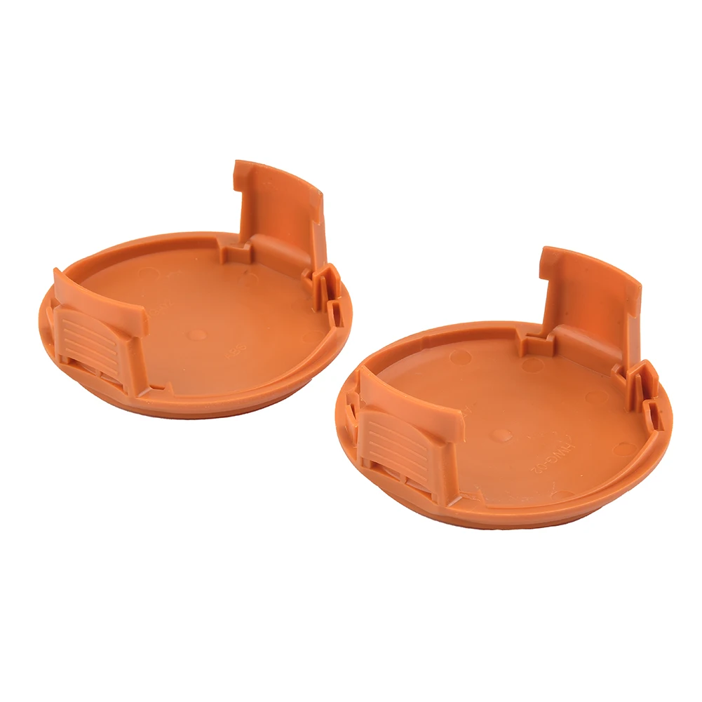 Hot High Quality Line Cover Spool Cap 2pcs ABS 184E WA0037 Accessories Assembly Attachment Cover For WORX Lawn